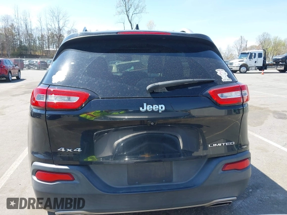 2015 Jeep Cherokee Limited with VIN 1C4PJMDS9FW711040, listed as a IAAI auction lot 41904050 with 137,742 mi miles. Bid and sale history available at carsss.com. Image 16.