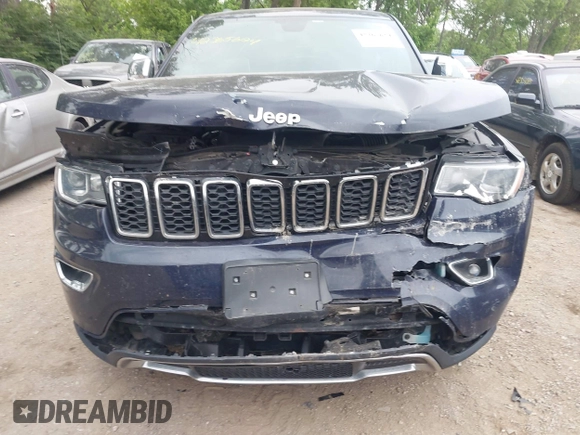 2018 Jeep Grand Cherokee Limited z VIN 1C4RJFBG9JC365715, wystawiony jako IAAI lot #42365624 z przebiegiem 125 639 mil mil oraz . Historia ofert i sprzedaży dostępna na DreamBid. Obrazek 12.