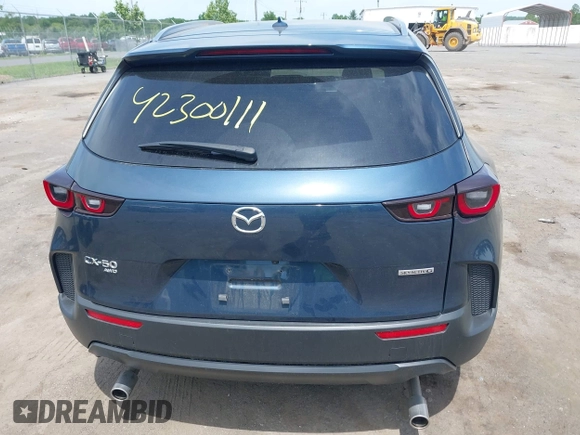 2024 Mazda CX-50 S Premium with VIN 7MMVABDM4RN157011, listed as a IAAI auction lot 42300111 with 39,863 mi miles and . Bid and sale history available at DreamBid. Image 16.