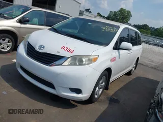 2012 Toyota Sienna LE AAS with VIN 5TDKK3DC5CS270609, listed as a IAAI auction lot 42602189 with 412,612 mi miles and . Bid and sale history available at DreamBid. Image 22.