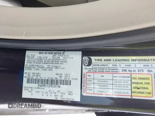 2007 Ford Fusion SE with VIN 3FAHP01137R137746, listed as a IAAI auction lot 41551002 with 999,999 mi miles. Bid and sale history available at carsss.com. Image 9.