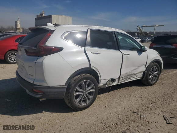 2021 Honda CR-V Touring with VIN 2HKRW2H97MH644561, listed as a Copart auction lot 48769745 with 111,132 mi miles and Salvage Title. Bid and sale history available at carsss.com. Image 3.
