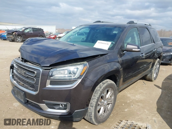 2015 GMC Acadia SLT with VIN 1GKKVRKDXFJ385556, listed as a IAAI auction lot 41844438 with 92,691 mi miles. Bid and sale history available at carsss.com. Image 17.