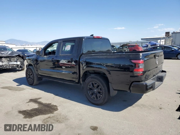 2023 Nissan Frontier SV with VIN 1N6ED1EK6PN614006, listed as a Copart auction lot 64883364 with 14,500 mi miles and Salvage Title. Bid and sale history available at carsss.com. Image 2.