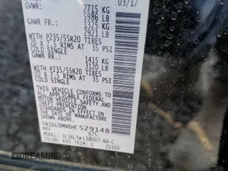 2017 Infiniti QX60 with VIN 5N1DL0MN6HC529148, listed as a Copart auction lot 45733505 with 105,000 mi miles and Salvage Title. Bid and sale history available at DreamBid. Image 13.