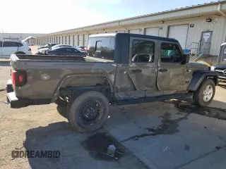 2020 Jeep Gladiator Sport S z VIN 1C6HJTAG8LL177144, wystawiony jako Copart lot #44770895 z przebiegiem 126 780 mil mil oraz Szkody całkowita. Historia ofert i sprzedaży dostępna na DreamBid. Obrazek 3.