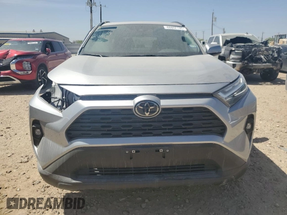 2024 Toyota RAV4 XLE Premium with VIN 2T3C1RFV1RC287814, listed as a Copart auction lot 48802135 with 3,680 mi miles and Salvage title. Bid and sale history available at DreamBid. Image 5.