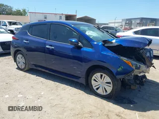 2022 Nissan LEAF S z VIN 1N4AZ1BV3NC564052, wystawiony jako IAAI lot #42146270 z przebiegiem 40 954 mil mil oraz . Historia ofert i sprzedaży dostępna na DreamBid. Obrazek 1.