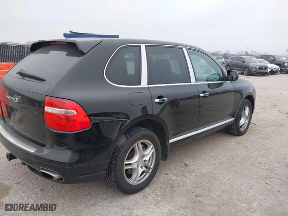 2009 Porsche Cayenne S with VIN WP1AB29P09LA40938, listed as a IAAI auction lot 41525123 with 223,076 mi miles. Bid and sale history available at carsss.com. Image 4.