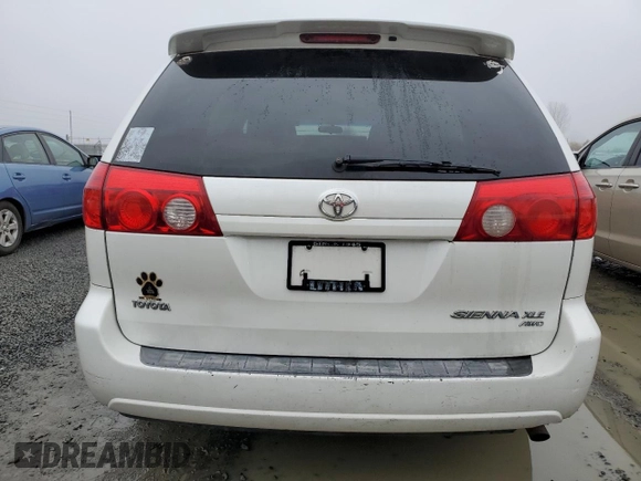 2006 Toyota Sienna XLE with VIN 5TDBA22C36S076388, listed as a Copart auction lot 86110244 with 212,132 mi miles and Clean Title. Bid and sale history available at carsss.com. Image 6.
