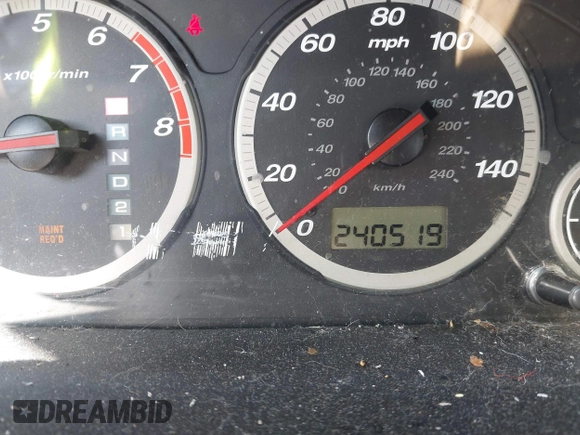 2003 Honda CR-V LX with VIN JHLRD68513C009276, listed as a IAAI auction lot 41563452 with 240,519 mi miles and . Bid and sale history available at DreamBid. Image 7.