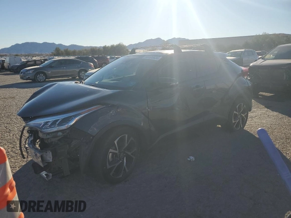 2022 Toyota C-HR XLE with VIN NMTKHMBX1NR146123, listed as a Copart auction lot 83105634 with Not Provided miles and Salvage Title. Bid and sale history available at DreamBid. Image 1.