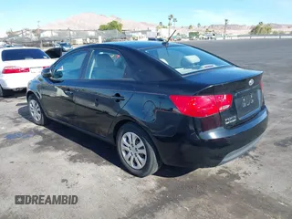 2011 Kia Forte EX with VIN KNAFU4A25B5412522, listed as a IAAI auction lot 40916886 with 1 mi miles. Bid and sale history available at carsss.com. Image 3.