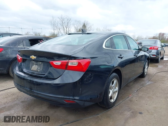 2018 Chevrolet Malibu LS with VIN 1G1ZB5STXJF242081, listed as a IAAI auction lot 42078562 with 146,752 mi miles and . Bid and sale history available at DreamBid. Image 4.
