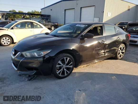 2017 Nissan Maxima SV with VIN 1N4AA6AP3HC372495, listed as a Copart auction lot 53299345 with 177,626 mi miles and Salvage Title. Bid and sale history available at DreamBid. Image 1.