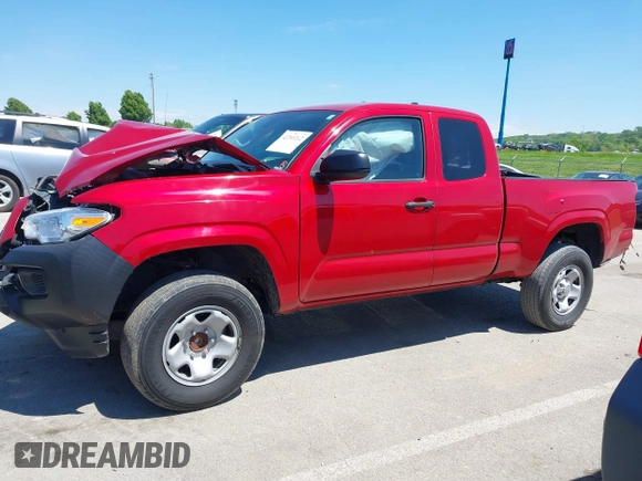 2021 Toyota Tacoma SR with VIN 3TYRX5GN6MT016261, listed as a IAAI auction lot 42203262 with 78,744 mi miles and . Bid and sale history available at DreamBid. Image 13.