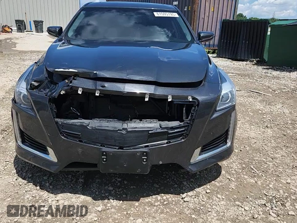 2016 Cadillac CTS Luxury Collection AWD with VIN 1G6AX5SS2G0197973, listed as a Copart auction lot 61595195 with 76,723 mi miles and Clean title. Bid and sale history available at DreamBid. Image 14.