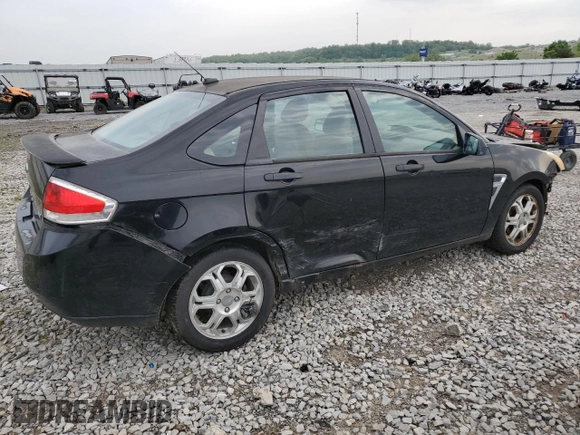 2008 Ford Focus SE with VIN 1FAHP35N38W193540, listed as a Copart auction lot 54869915 with 228,193 mi miles and Salvage Title. Bid and sale history available at DreamBid. Image 3.