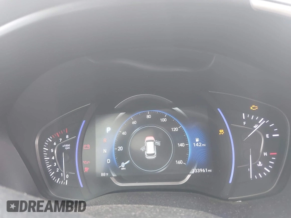 2019 Hyundai Santa Fe SEL z VIN 5NMS33AD8KH006327, wystawiony jako IAAI lot #42134349 z przebiegiem 133 961 mil mil oraz . Historia ofert i sprzedaży dostępna na DreamBid. Obrazek 7.