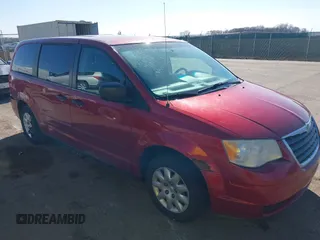 2008 Chrysler Town & Country LX with VIN 2A8HR44H18R780374, listed as a IAAI auction lot 41854943 with 219,560 mi miles and . Bid and sale history available at DreamBid. Image 1.