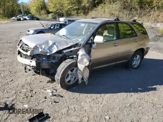 2000 Lexus RX 300 with VIN JT6HF10U2Y0129838, listed as a Copart auction lot 75623734 with 177,325 mi miles and Salvage Title. Bid and sale history available at carsss.com. Image 1.