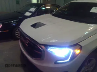 2018 GMC Terrain SLE with VIN 3GKALMEX2JL130735, listed as a IAAI auction lot 35474834 with 73,805 mi miles and . Bid and sale history available at carsss.com. Image 6.