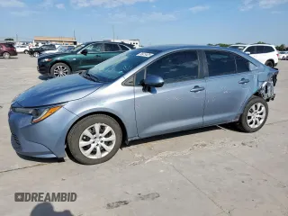 2023 Toyota Corolla LE z VIN 5YFB4MDE8PP007949, wystawiony jako Copart lot #56419425 z przebiegiem 41 790 mil mil oraz Szkoda całkowita • Salvage title. Historia ofert i sprzedaży dostępna na DreamBid. Obrazek 1.