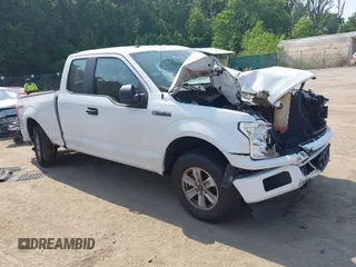 2019 Ford F-150 XL with VIN 1FTEX1EP6KFA60412, listed as a IAAI auction lot 42495179 with Not provided miles and . Bid and sale history available at DreamBid. Image 1.