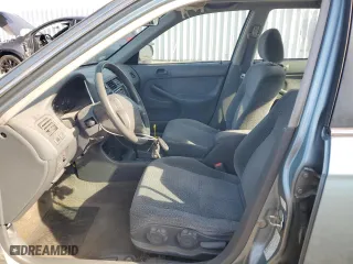2000 Honda Civic EX with VIN 1HGEJ8649YL045994, listed as a Copart auction lot 50049695 with 119,083 mi miles and Salvage Title. Bid and sale history available at carsss.com. Image 7.