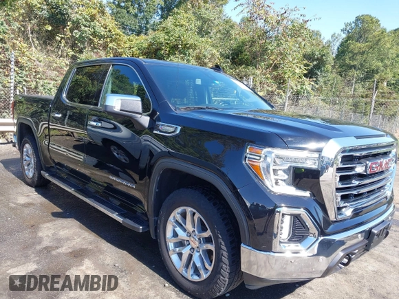 2021 GMC Sierra 1500 SLT z VIN 1GTU9DED7MZ174191, wystawiony jako IAAI lot #40378166 z przebiegiem 94 834 mil mil oraz . Historia ofert i sprzedaży dostępna na DreamBid. Obrazek 1.