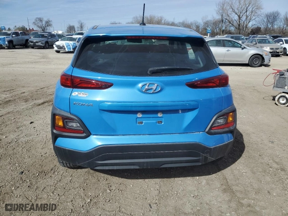 2020 Hyundai Kona SE with VIN KM8K12AA0LU408452, listed as a Copart auction lot 83014684 with 97,367 mi miles and Salvage Title. Bid and sale history available at carsss.com. Image 6.