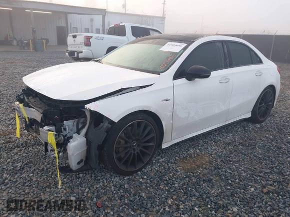 2021 Mercedes-Benz A 35 AMG z VIN W1K3G5BB2MJ266887, wystawiony jako IAAI lot #41509086 z przebiegiem 90 459 mil mil oraz . Historia ofert i sprzedaży dostępna na DreamBid. Obrazek 2.