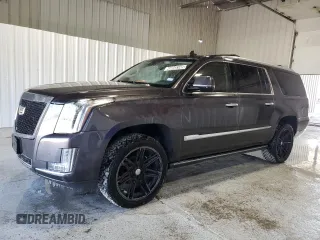 2015 Cadillac Escalade ESV Premium z VIN 1GYS4TKJ1FR578305, wystawiony jako Copart lot #49845145 z przebiegiem 152 557 mil mil oraz Czysty tytuł • Clean title. Historia ofert i sprzedaży dostępna na DreamBid. Obrazek 1.