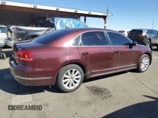 2013 Volkswagen Passat SEL Premium z VIN 1VWCH7A3XDC014934, wystawiony jako Copart lot #47226015 z przebiegiem 163 443 mil mil oraz Czysty tytuł • Clean title. Historia ofert i sprzedaży dostępna na DreamBid. Obrazek 3.