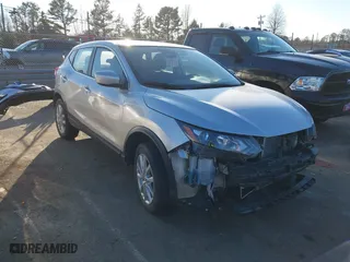 2021 Nissan Rogue Sport S with VIN JN1BJ1AV5MW307076, listed as a IAAI auction lot 41491424 with 1 mi miles. Bid and sale history available at carsss.com. Image 1.