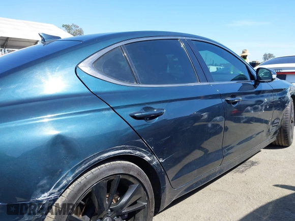 2022 Genesis G70 3.3T z VIN KMTG54TE2NU082023, wystawiony jako IAAI lot #42271871 z przebiegiem 17 833 mil mil oraz . Historia ofert i sprzedaży dostępna na DreamBid. Obrazek 17.