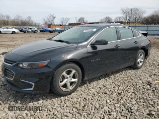 2016 Chevrolet Malibu LS z VIN 1G1ZB5ST2GF310236, wystawiony jako Copart lot #53002605 z przebiegiem 71 393 mil mil oraz Szkoda całkowita • Salvage title. Historia ofert i sprzedaży dostępna na DreamBid. Obrazek 1.