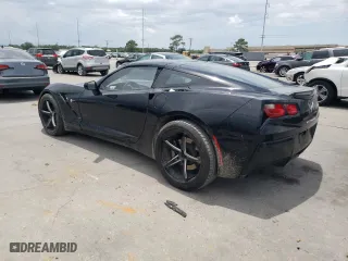 2017 Chevrolet Corvette 3LT with VIN 1G1YF2D71H5108025, listed as a Copart auction lot 61598184 with 42,167 mi miles and Salvage Title. Bid and sale history available at carsss.com. Image 2.