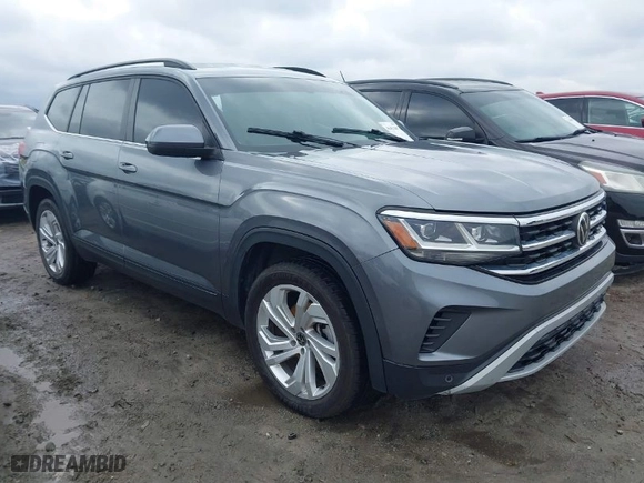 2021 Volkswagen Atlas 3.6L V6 SE w/Technology with VIN 1V2HR2CA3MC552443, listed as a IAAI auction lot 41421087 with 94,554 mi miles. Bid and sale history available at carsss.com. Image 1.