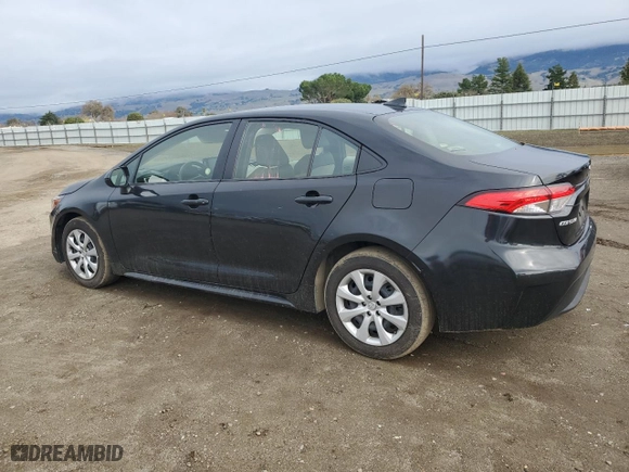 2022 Toyota Corolla LE with VIN JTDEPMAE1NJ224205, listed as a Copart auction lot 86627294 with 58,808 mi miles and Salvage Title. Bid and sale history available at carsss.com. Image 2.