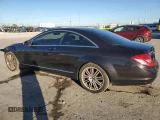 2008 Mercedes-Benz CL-Class V8 with VIN WDDEJ71X48A014230, listed as a Copart auction lot 80926854 with 57,912 mi miles and Salvage Title. Bid and sale history available at carsss.com. Image 2.