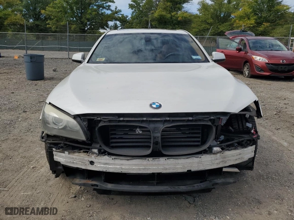 2010 BMW 7 Series 750i with VIN WBAKA8C5XACY36150, listed as a Copart auction lot 72441914 with 100,549 mi miles and Salvage Title. Bid and sale history available at carsss.com. Image 5.