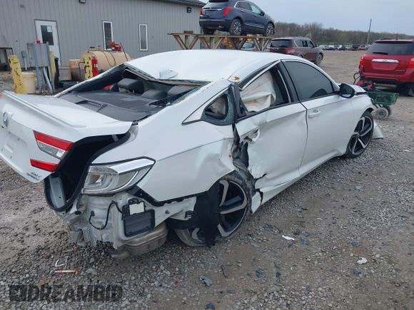 2020 Honda Accord Sport with VIN 1HGCV2F33LA028905, listed as a IAAI auction lot 41937603 with 40,876 mi miles and . Bid and sale history available at DreamBid. Image 4.