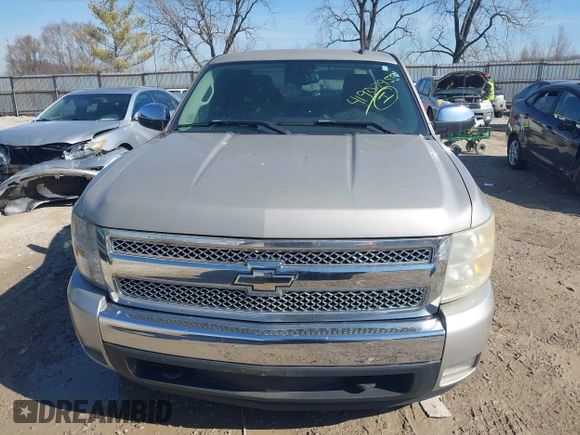 2007 Chevrolet Silverado 1500 LT w/1LT with VIN 1GCEC19017Z500969, listed as a IAAI auction lot 41907955 with 212,259 mi miles. Bid and sale history available at carsss.com. Image 12.