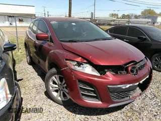 2010 Mazda CX-7 Touring with VIN JM3ER2W36A0351027, listed as a IAAI auction lot 41911158 with 123,320 mi miles. Bid and sale history available at carsss.com. Image 1.