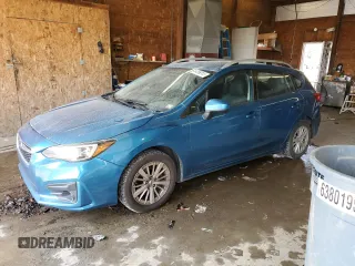 2017 Subaru Impreza Premium with VIN 4S3GTAB60H3714542, listed as a Copart auction lot 64296915 with 186,558 mi miles and Salvage title. Bid and sale history available at DreamBid. Image 1.