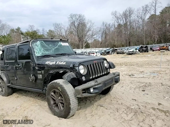 2016 Jeep Wrangler Unlimited 75th Anniversary with VIN 1C4HJWEG5GL235186, listed as a Copart auction lot 47037535 with 152,573 mi miles and Salvage Title. Bid and sale history available at carsss.com. Image 12.