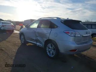 2010 Lexus RX 450h with VIN JTJBC1BA7A2027968, listed as a IAAI auction lot 41691721 with 170,813 mi miles and . Bid and sale history available at DreamBid. Image 3.