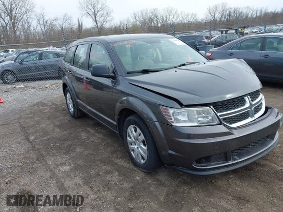 2014 Dodge Journey American Value with VIN 3C4PDCAB7ET151254, listed as a IAAI auction lot 41962026 with 161,115 mi miles and . Bid and sale history available at DreamBid. Image 1.