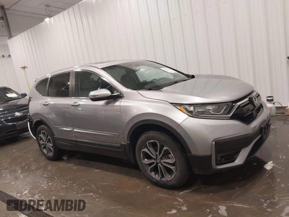 2020 Honda CR-V EX with VIN 2HKRW2H56LH661962, listed as a IAAI auction lot 41913507 with 31,695 mi miles. Bid and sale history available at carsss.com. Image 14.